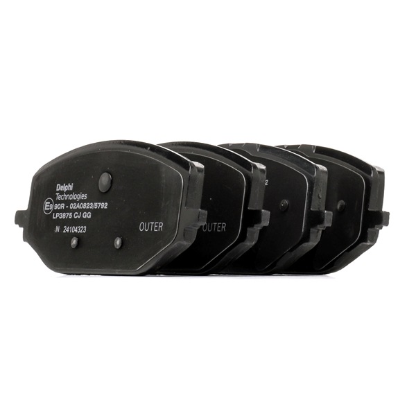 DELPHI Klocki hamulcowe LP3875 LP3875 Klocki OPEL ANTARA DELPHI