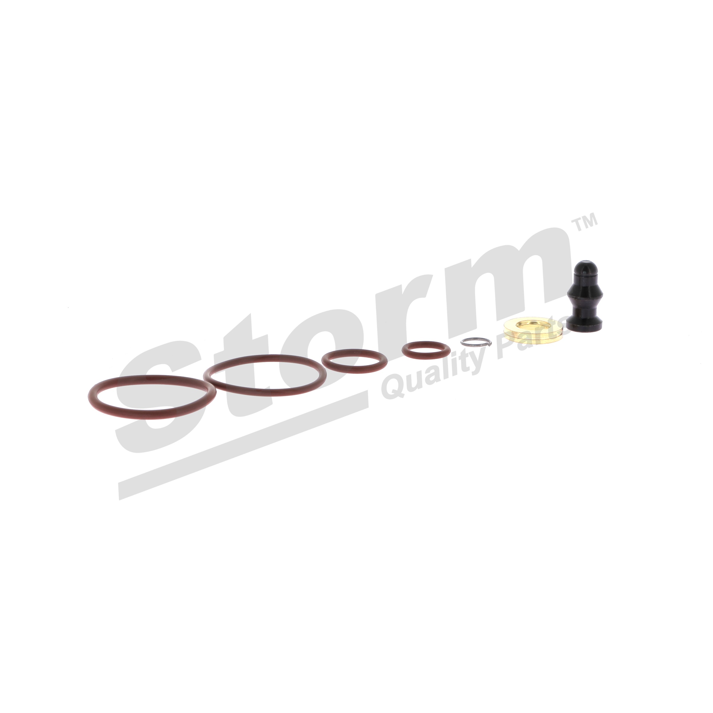 STORM QUALITY PARTS 460018 Tetningssett innsprøytningsdyse VW Transporter T5 2.5 TDI 130 hk Diesel pris