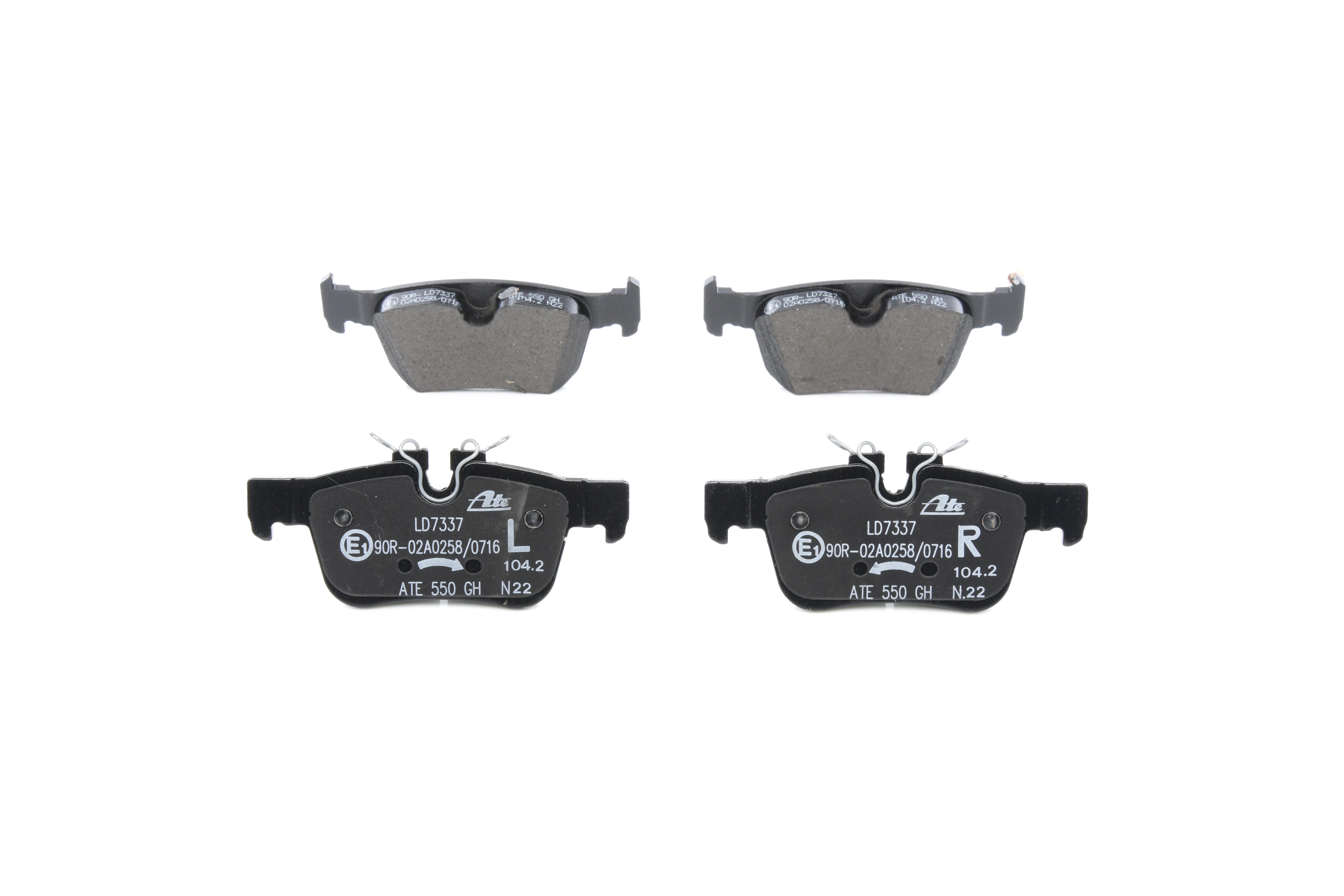 ATE LD7337 Kit pastiglie freni