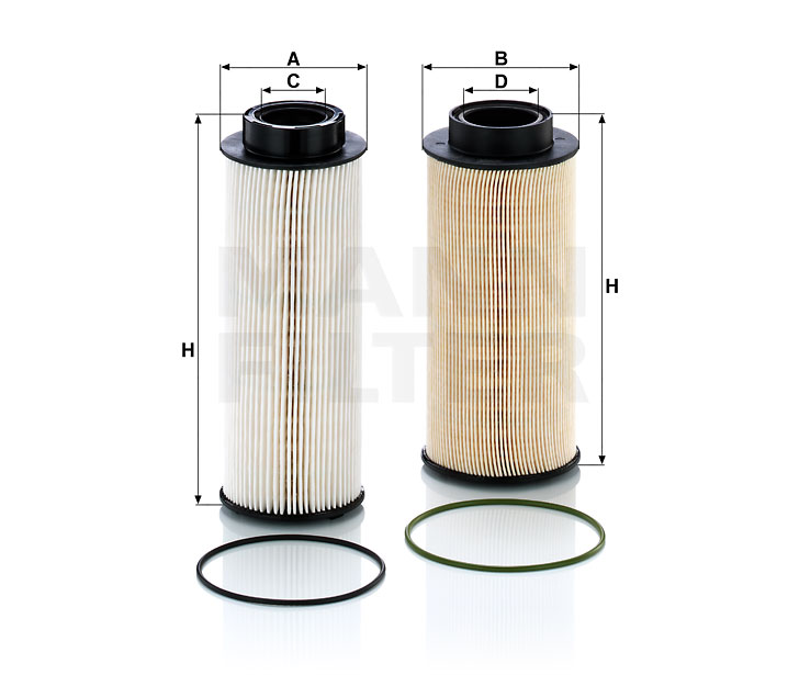 Kraftstofffilter PU 10 016-2 z MANN-FILTER 1736251 FORD