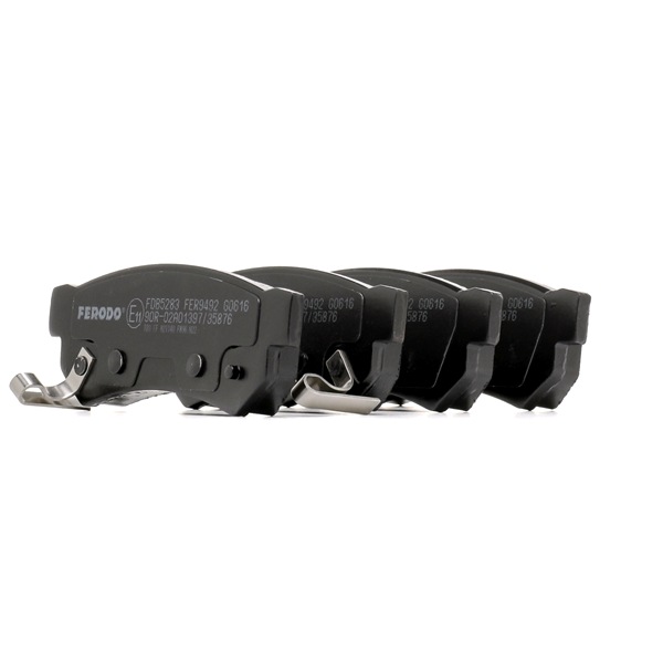 FERODO Brake pad set FDB5283 FERODO FDB5283 Brake pad set CHEVROLET Spark (M300) 1.2 80 hp 2011