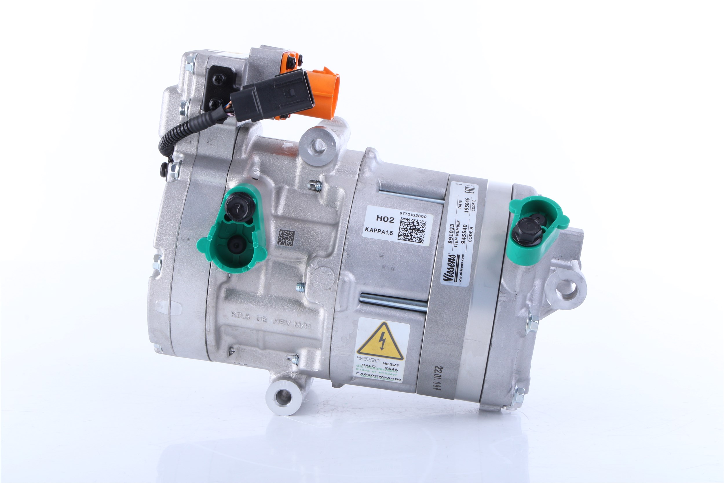NISSENS 891023 Compressor, ar condicionado