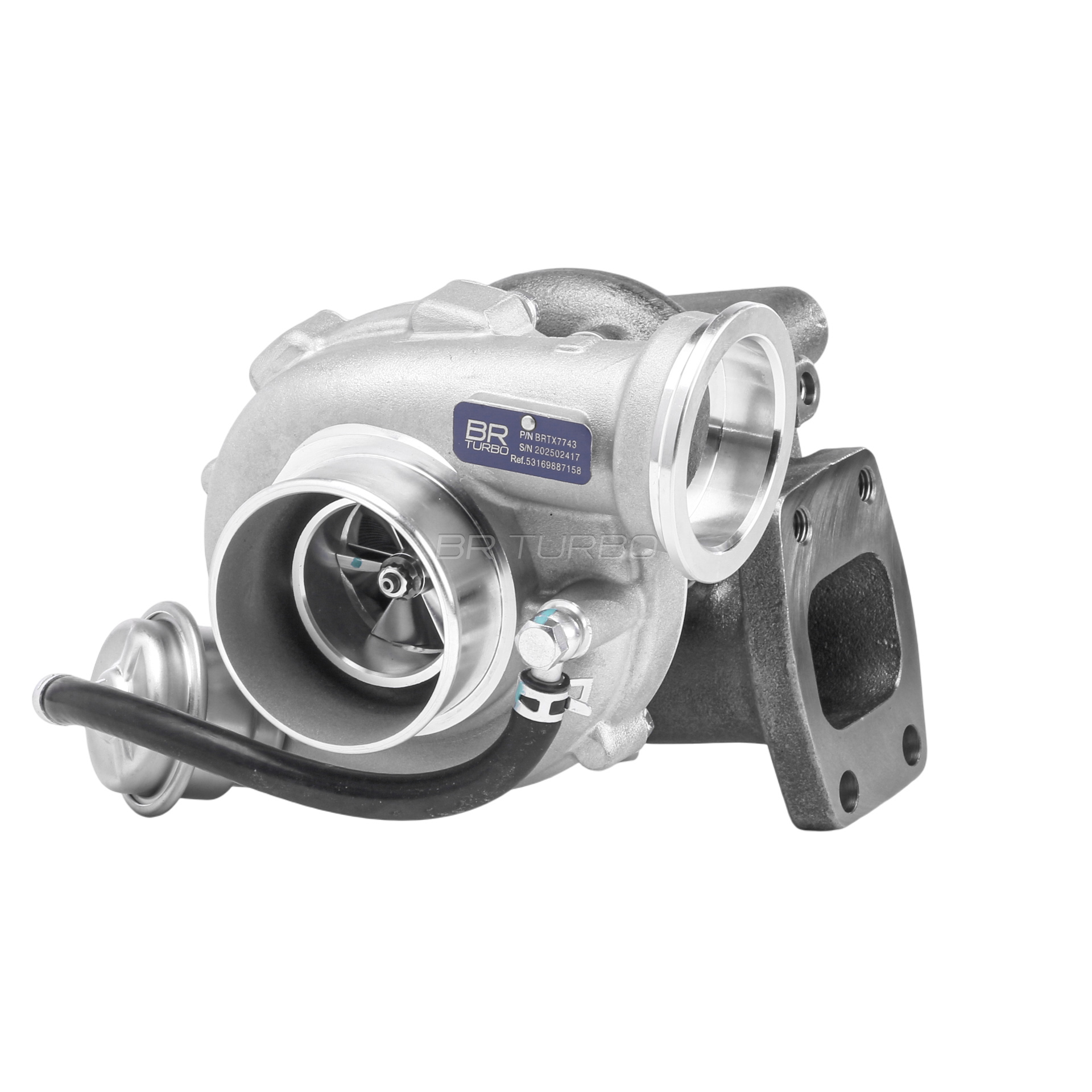 BR Turbo BRTX7743 Turbo compresseur Mercedes Vario Сamion à Plateau 815 DA, 816 DA 4x4 (670.421, 670.422, 670.423) 152 CV Diesel prix