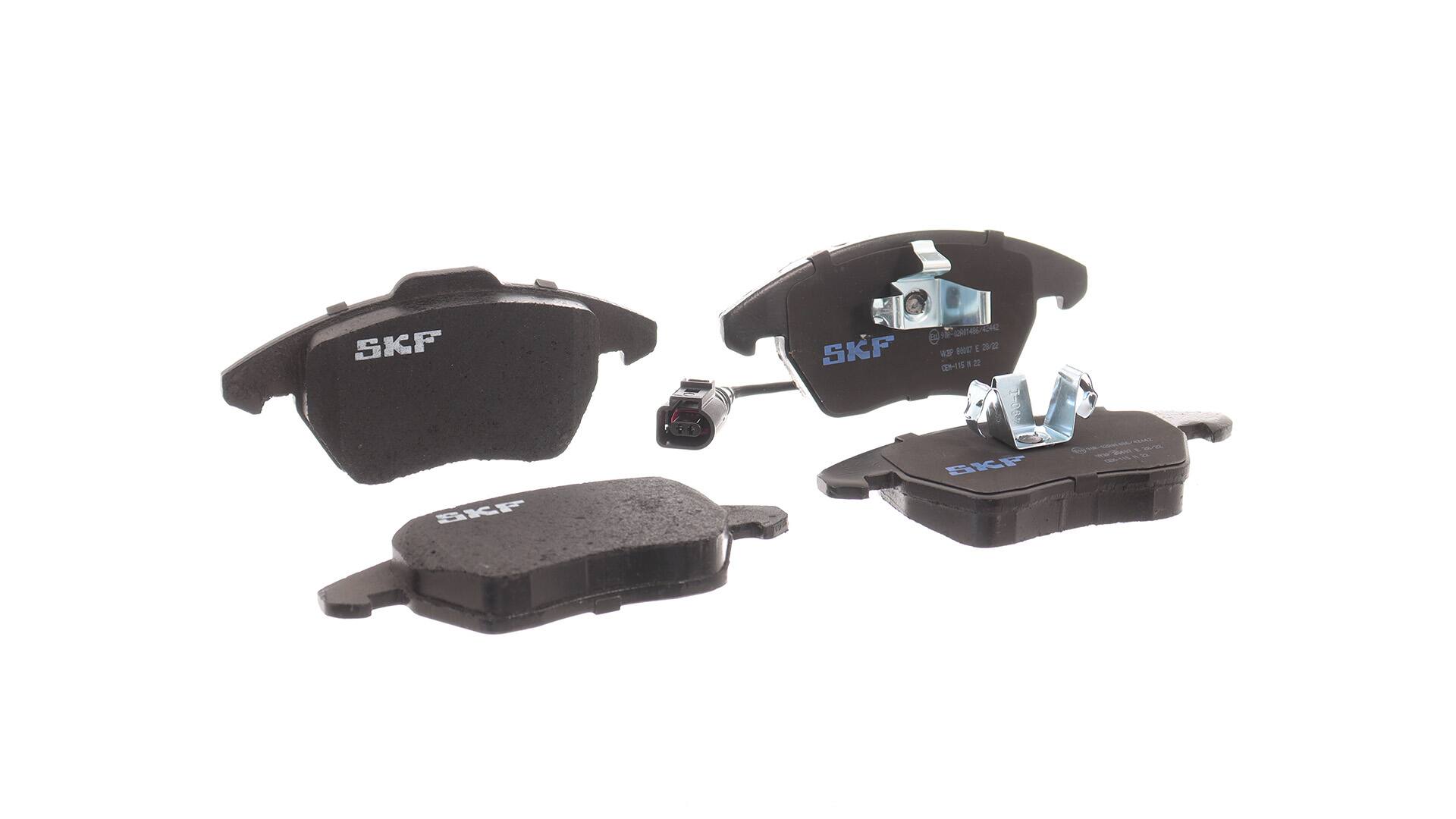Brzdové doštičky/platničky VKBP 80007 E SKF 1KD 698 151 G SEAT
