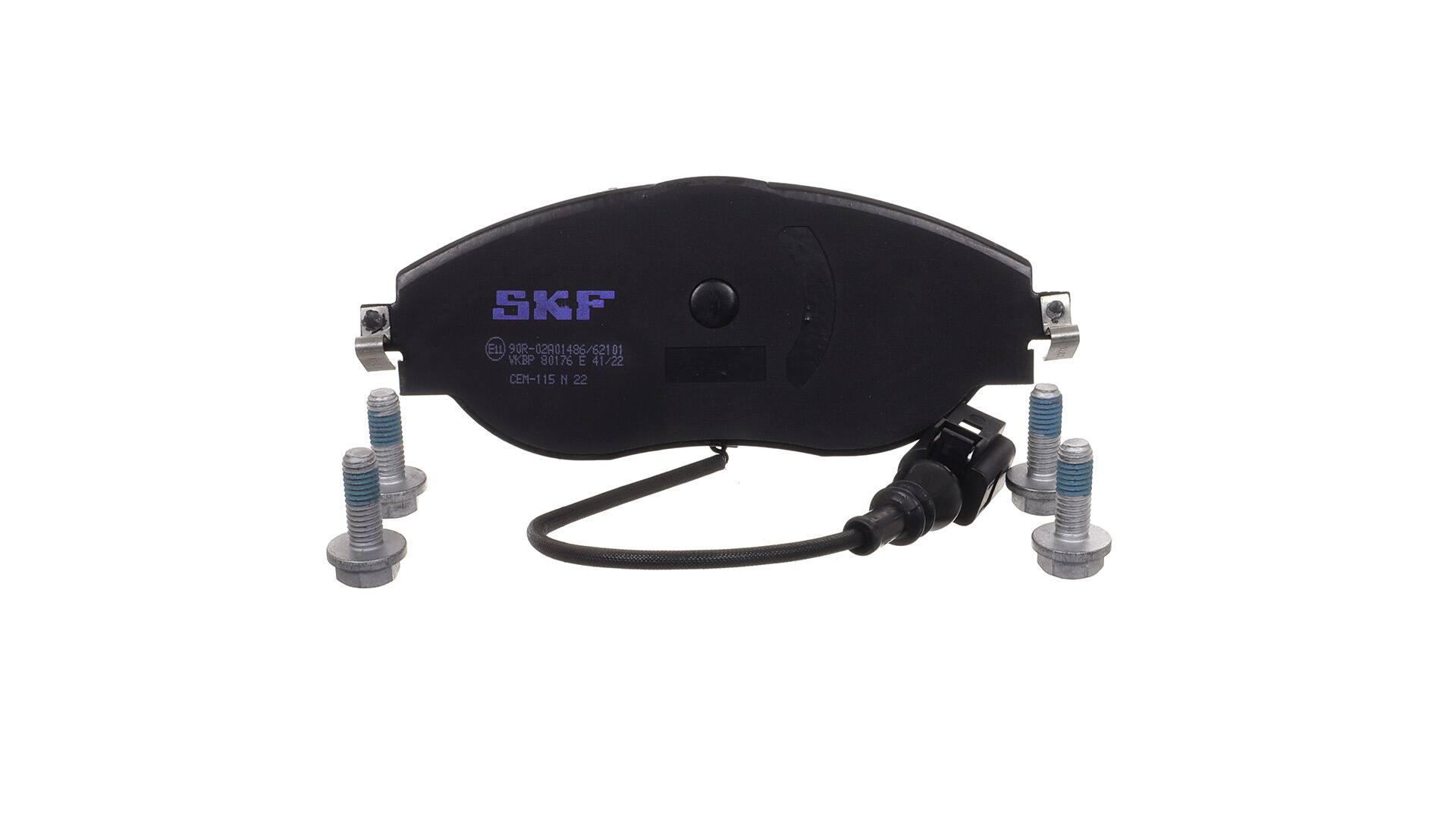Jarrupalat, levyjarru VKBP 80176 E SKF 5Q0698151K VW