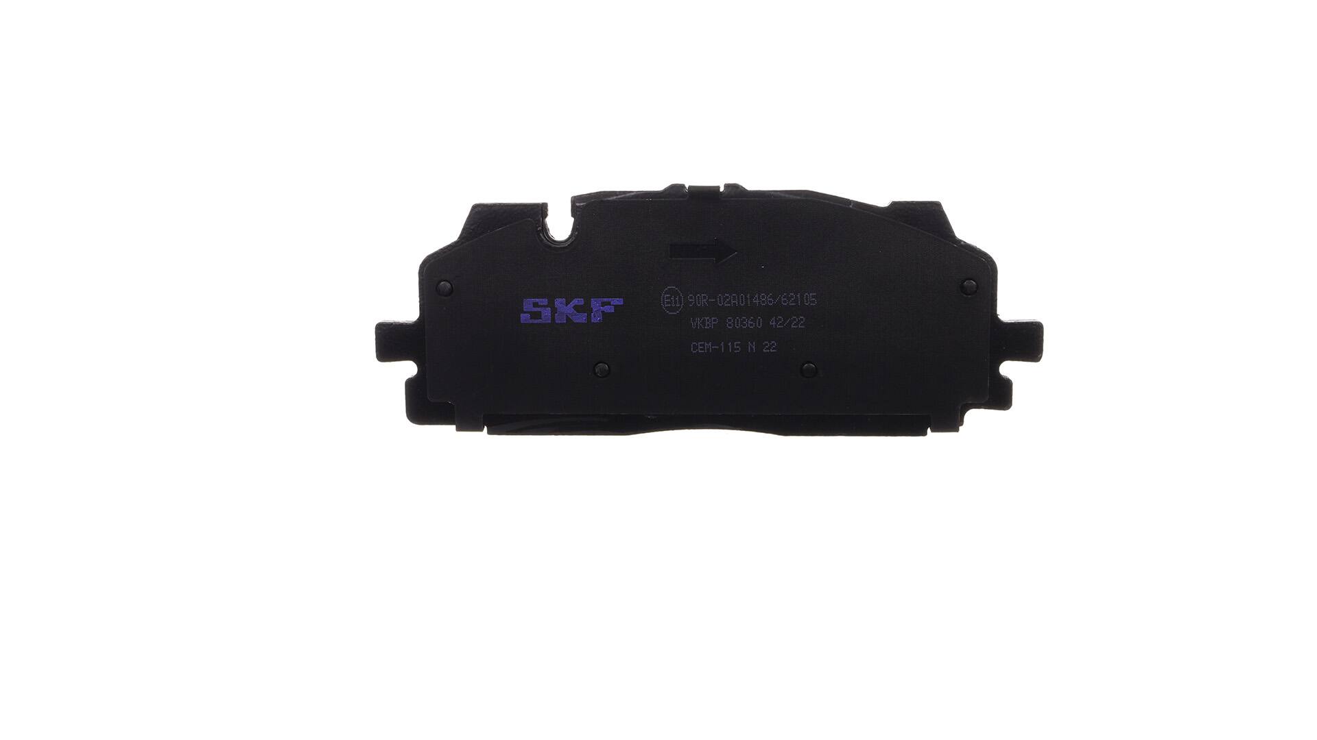 Bremseklosser VKBP 80360 SKF 4M0 698 151 BK VW