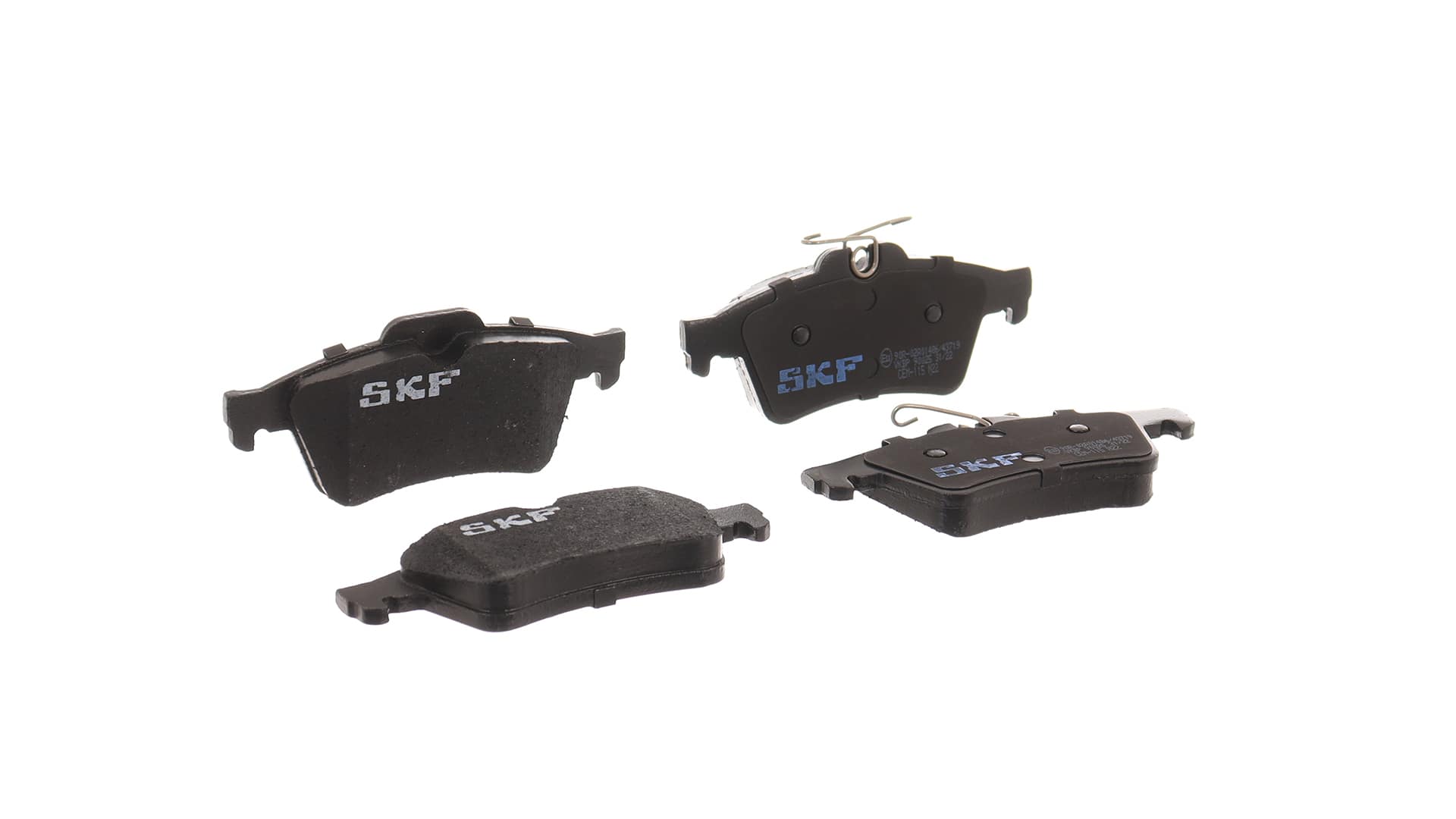 SKF Juego de pastillas de freno VKBP 90025 23482 SKF VKBP 90025 Pastillas de freno VOLVO V40 Ranchera familiar traseras y delanteras