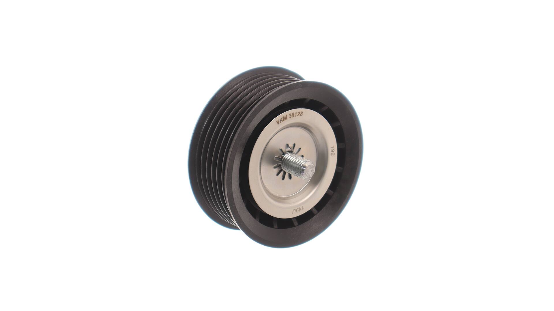 Parazīt- / Vadrullītis, Ķīļrievu siksna VKM 38128 SKF 6512000670 HYUNDAI