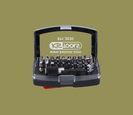 KS TOOLS 911.3030 Screwdriver Bits Set