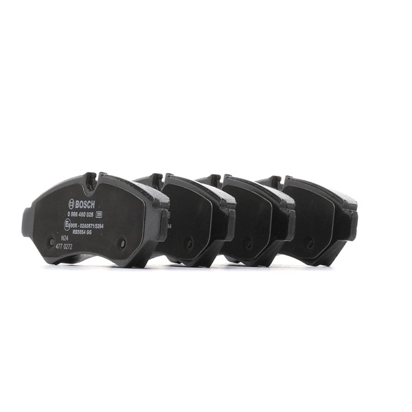 BOSCH 0 986 460 026 Pastilhas MERCEDES-BENZ Sprinter 4-t Tourer (907) 411 CDI (907.741, 907.743, 907.745) 114 cv Diesel preço