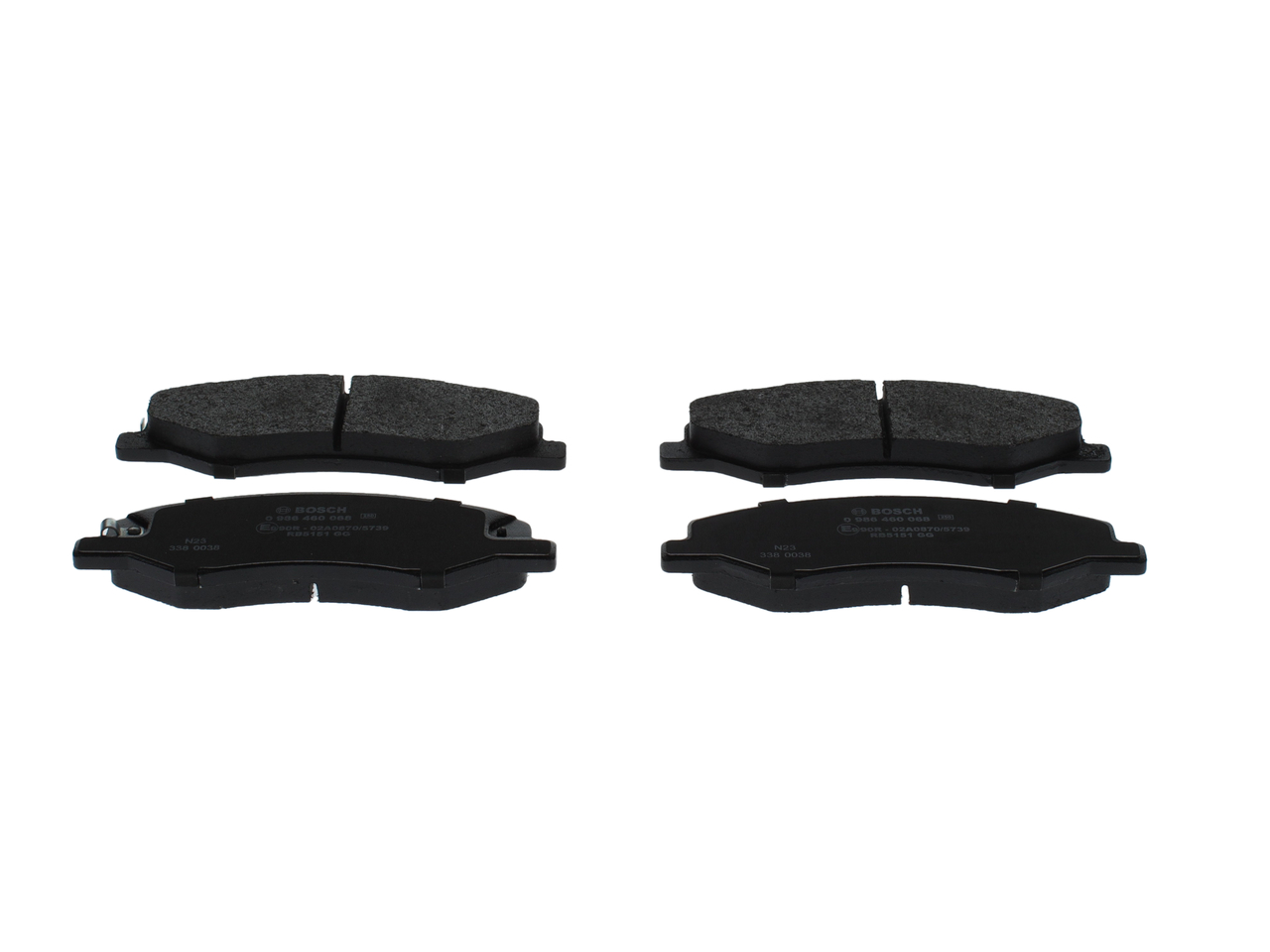 BOSCH BP2779 Plaquettes de frein