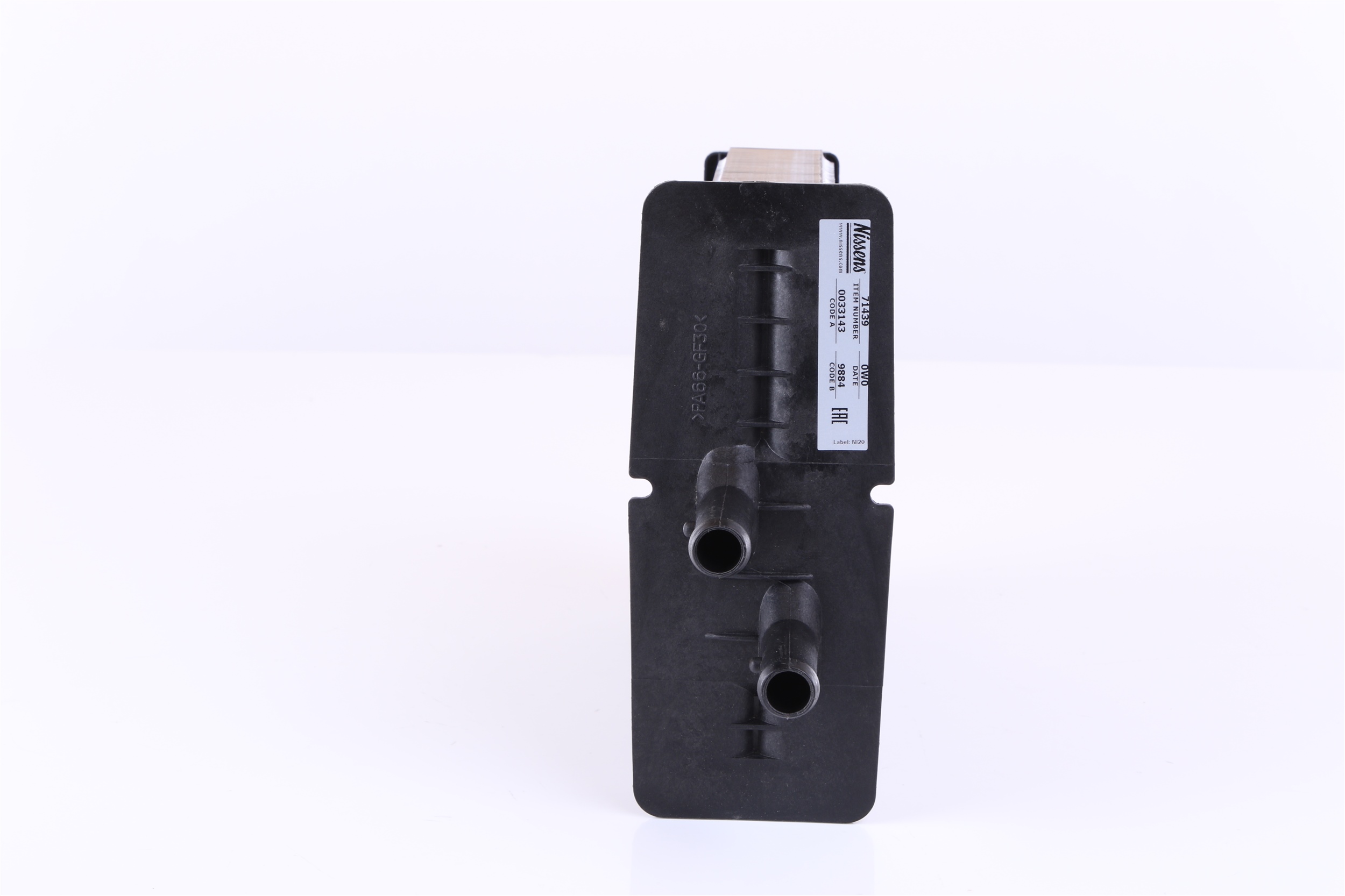 Wärmetauscher 71439 NISSENS 5 893 932 FIAT