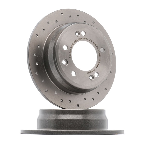 BREMBO 08.A869.1X Δισκόπλακα