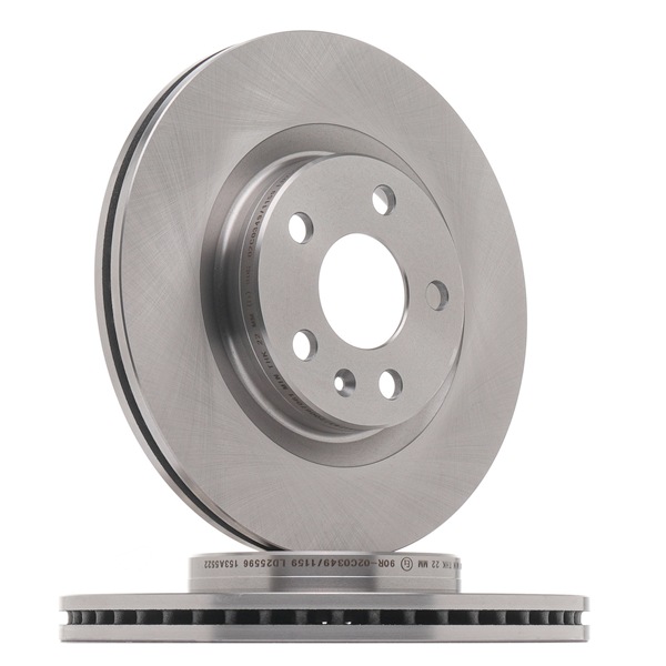 Disco freno 82B3297 RIDEX 31471414 MERCEDES-BENZ