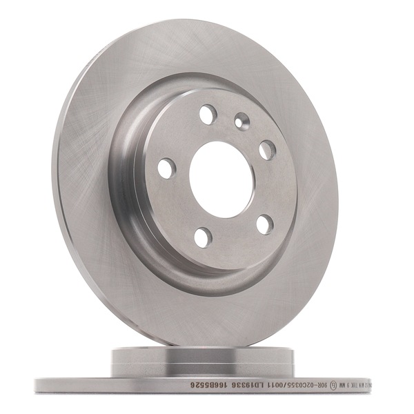 Brake disc 82B3316 RIDEX 32300124 VOLVO