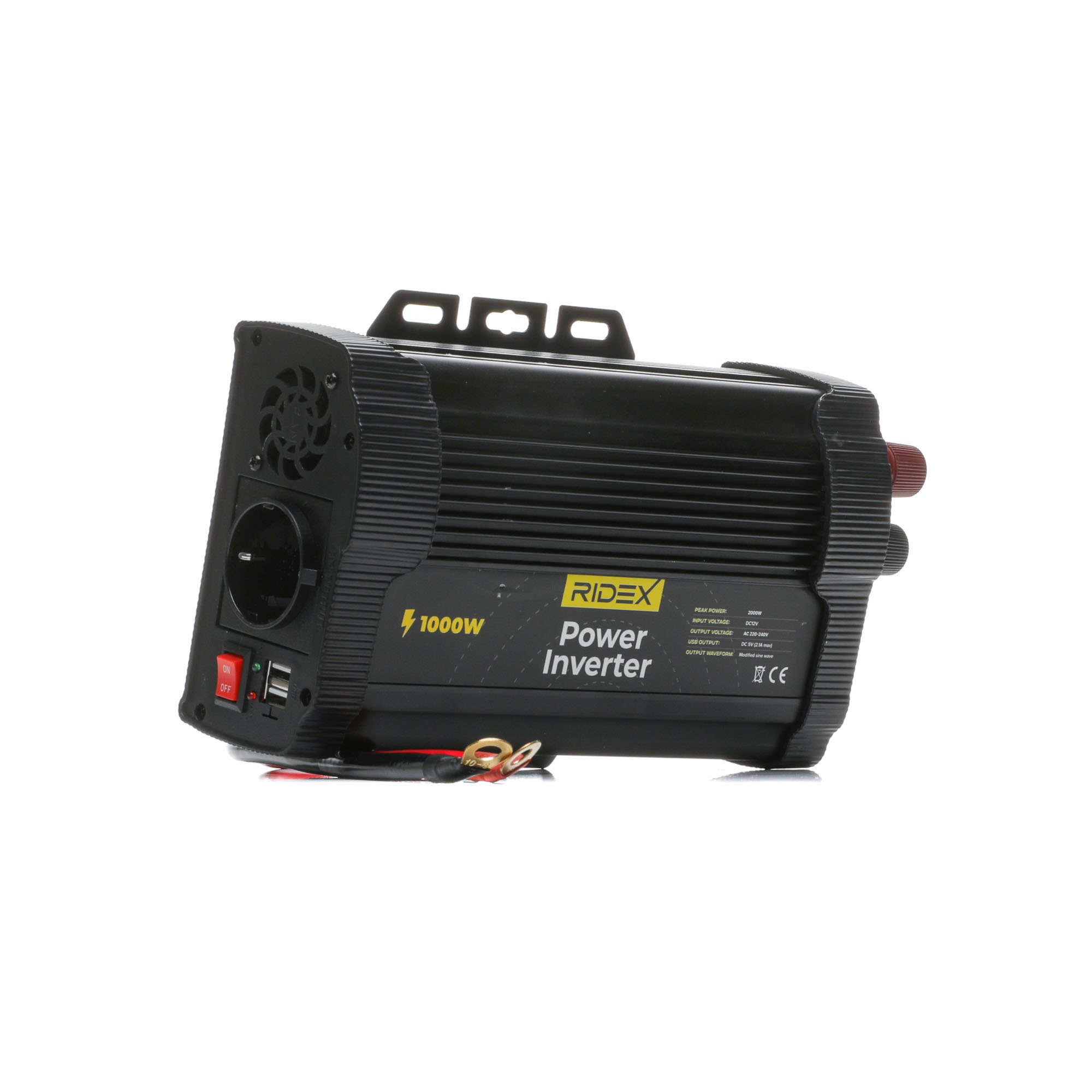 Side view of RIDEX 4318A0014 Inverter with electric safety socket