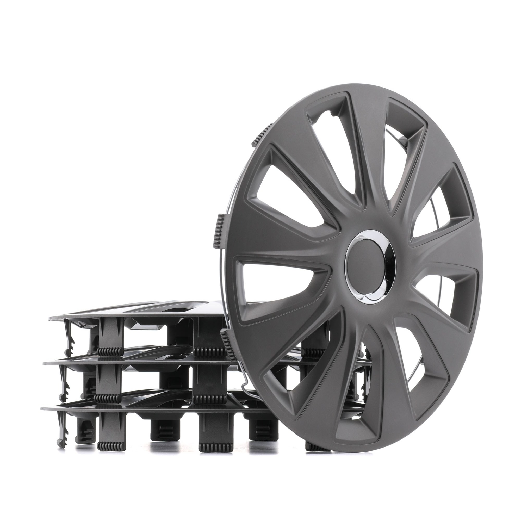 RIDEX 100009A0051 Wheel covers 14Inch, dark grey-image-20084475