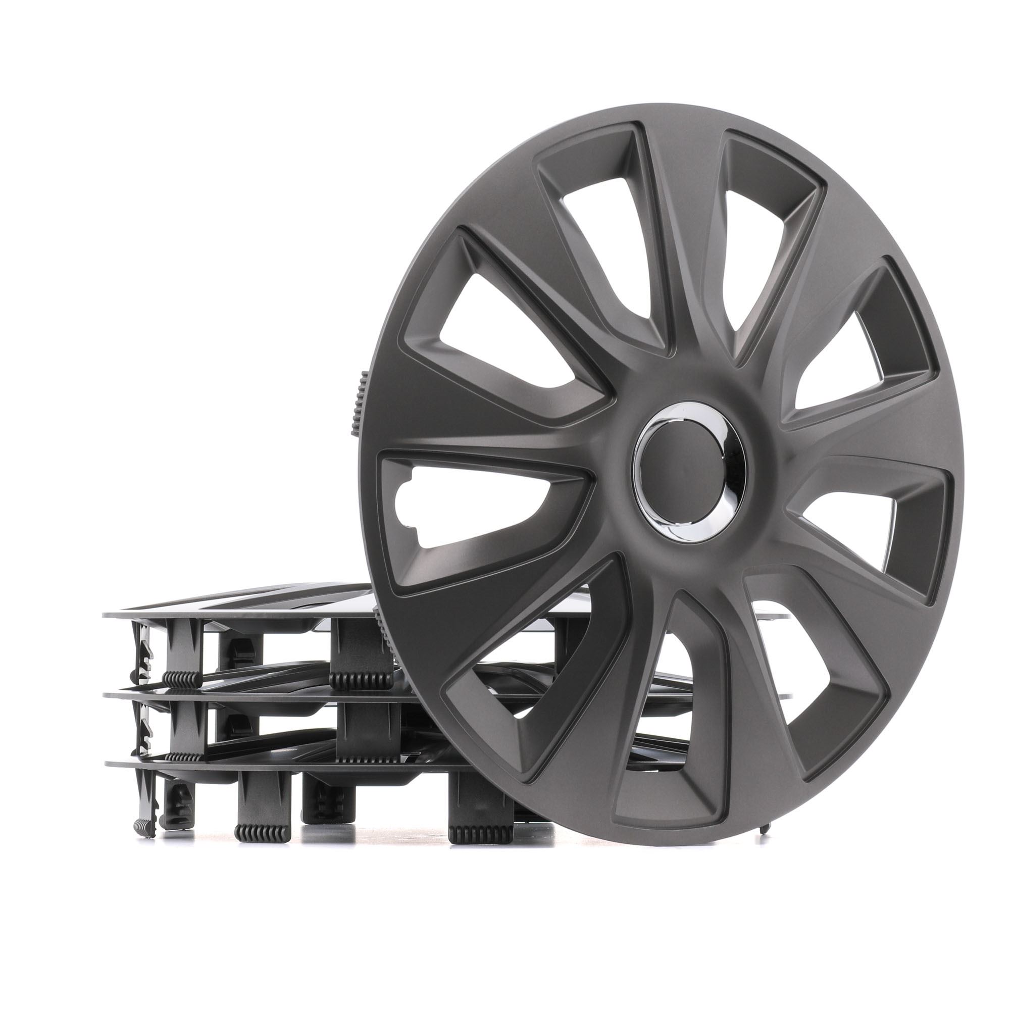 RIDEX 100009A0052 Wheel covers 15Inch, dark grey-image-20084478