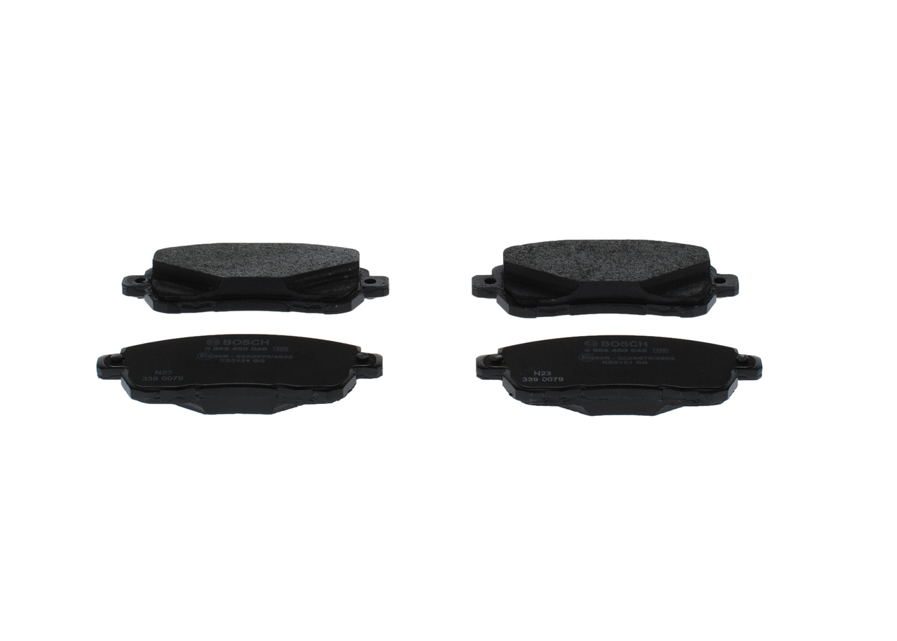 BOSCH 0 986 460 048 Pastilhas FORD KA+ Hatchback (UK, FK) 1.2 70 cv Gasolina preço