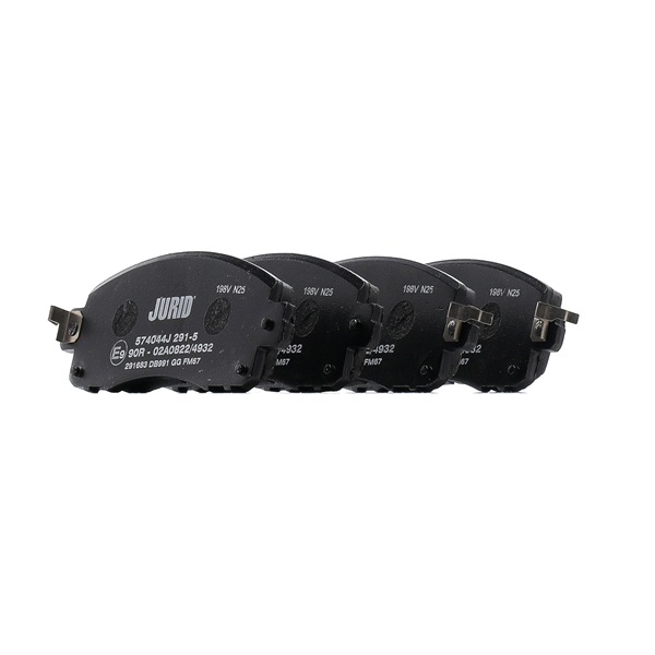 Pastilhas de travão 574044J JURID 26296 FL030 SUBARU