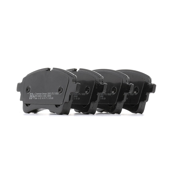 ZIMMERMANN 26265.175.2 Calços de travão Audi A4 B9 Sedan preço
