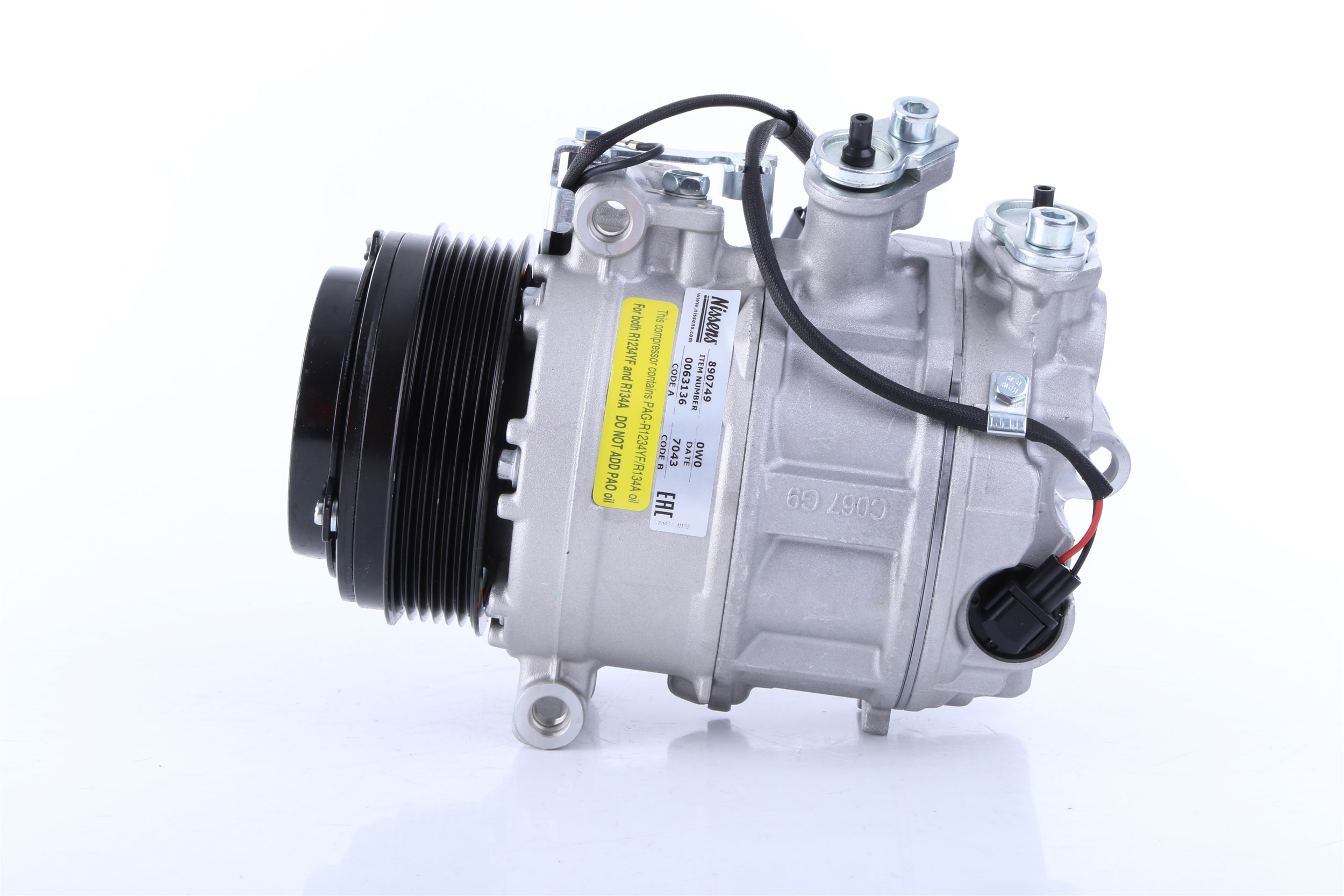 NISSENS 890749 Klimakompressor