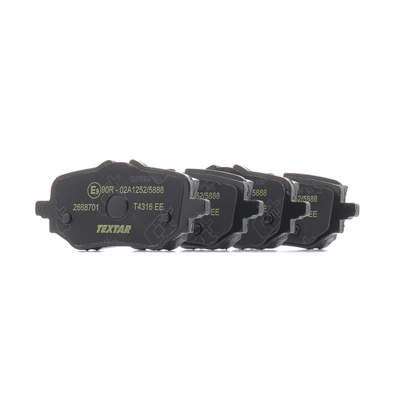 TEXTAR 2668701 Pastiglie per BMW 2 Active Tourer U06 223i Mild Hybrid 218 CV 2022 B48 A20 P Mild Hybrid 2668701 TEXTAR pasticche dei freni BMW 2 Active Tourer (U06) 223i Mild Hybrid 218 CV Benzina/Elettrico prezzo