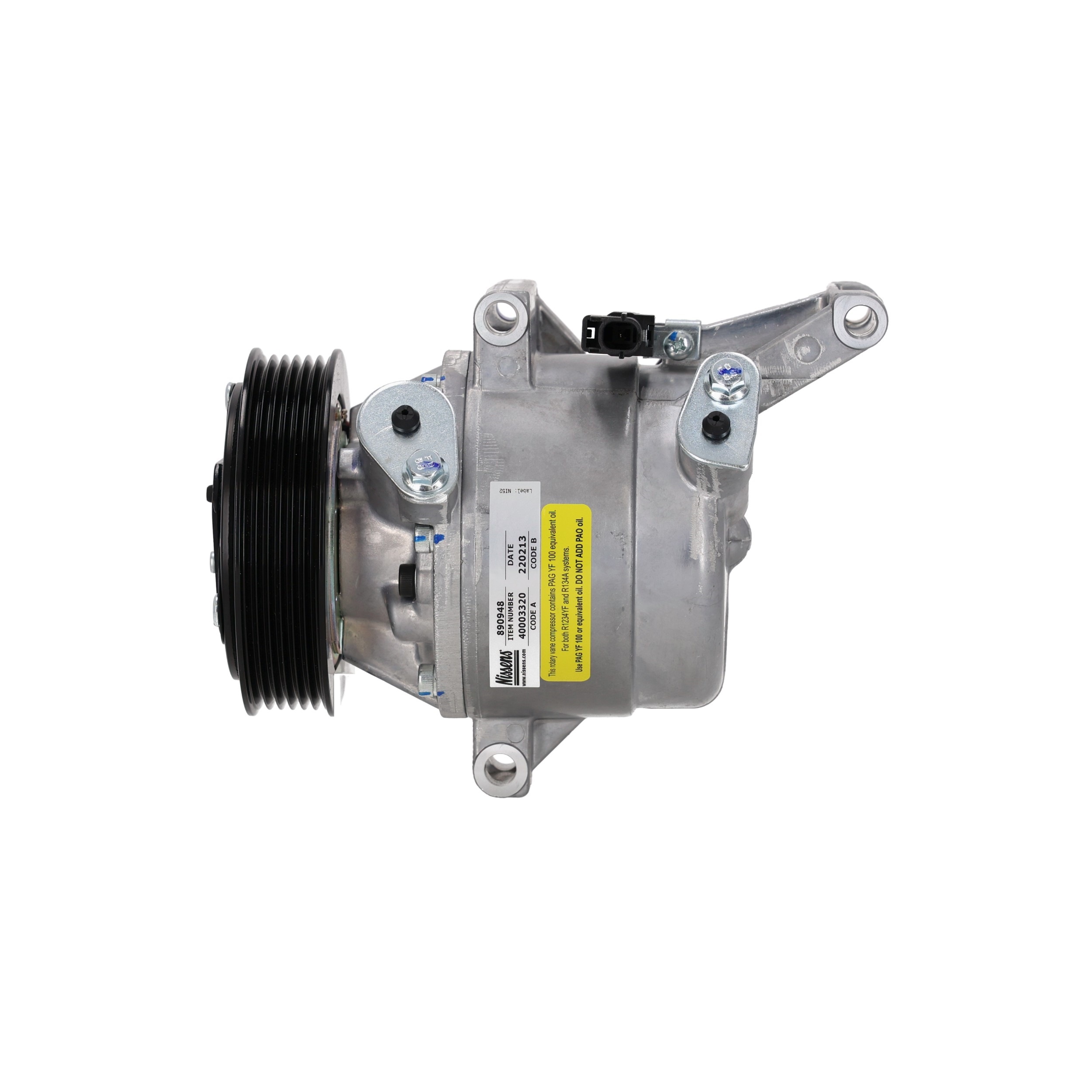 Compresseur de clim 890948 NISSENS D09W61450 TOYOTA