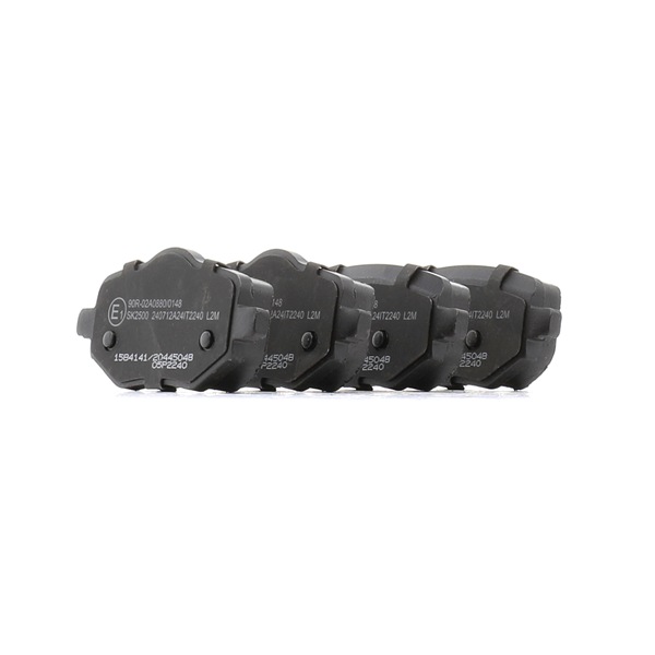 Plaquettes de frein 402B2042 RIDEX 1643574280 PEUGEOT