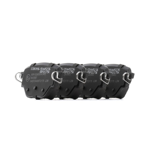 RIDEX 402B2047 Bremssteine für Opel Corsa F Corsa-e (68) 136 PS 2022 ZKX (ZK01) Elektromotor RIDEX 402B2047 Bremsbeläge Opel Corsa F Corsa-e (68) 136 PS Elektro Kosten