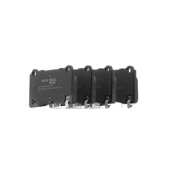 RIDEX 402B2055 Bremsbelag für Tesla Model 3 5YJ3 EV 299 PS 2024 3D6 Elektromotor RIDEX 402B2055 Bremsklötze TESLA Model 3 (5YJ3) EV 299 PS Elektro Kosten