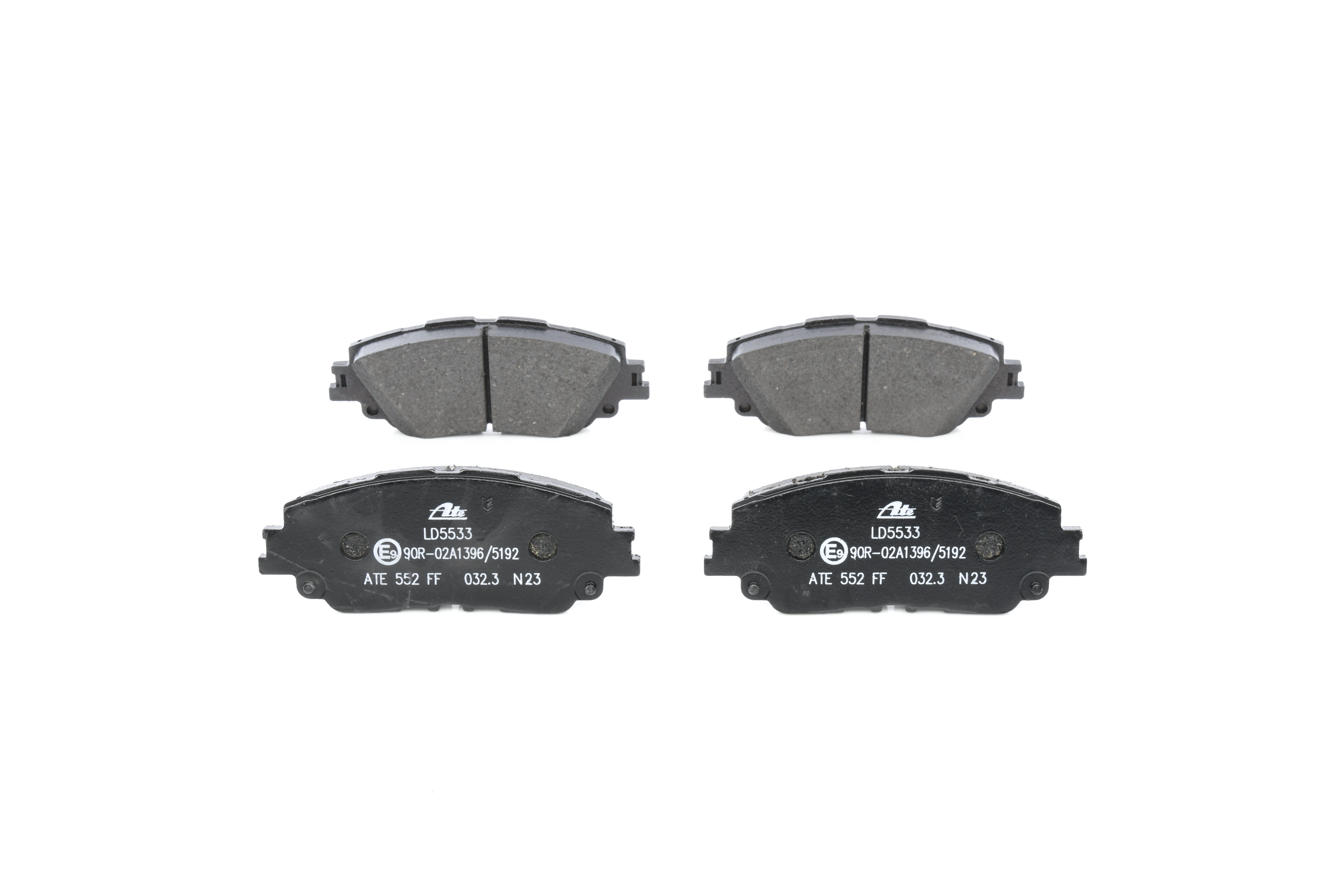 ATE LD5533 Brake pad set