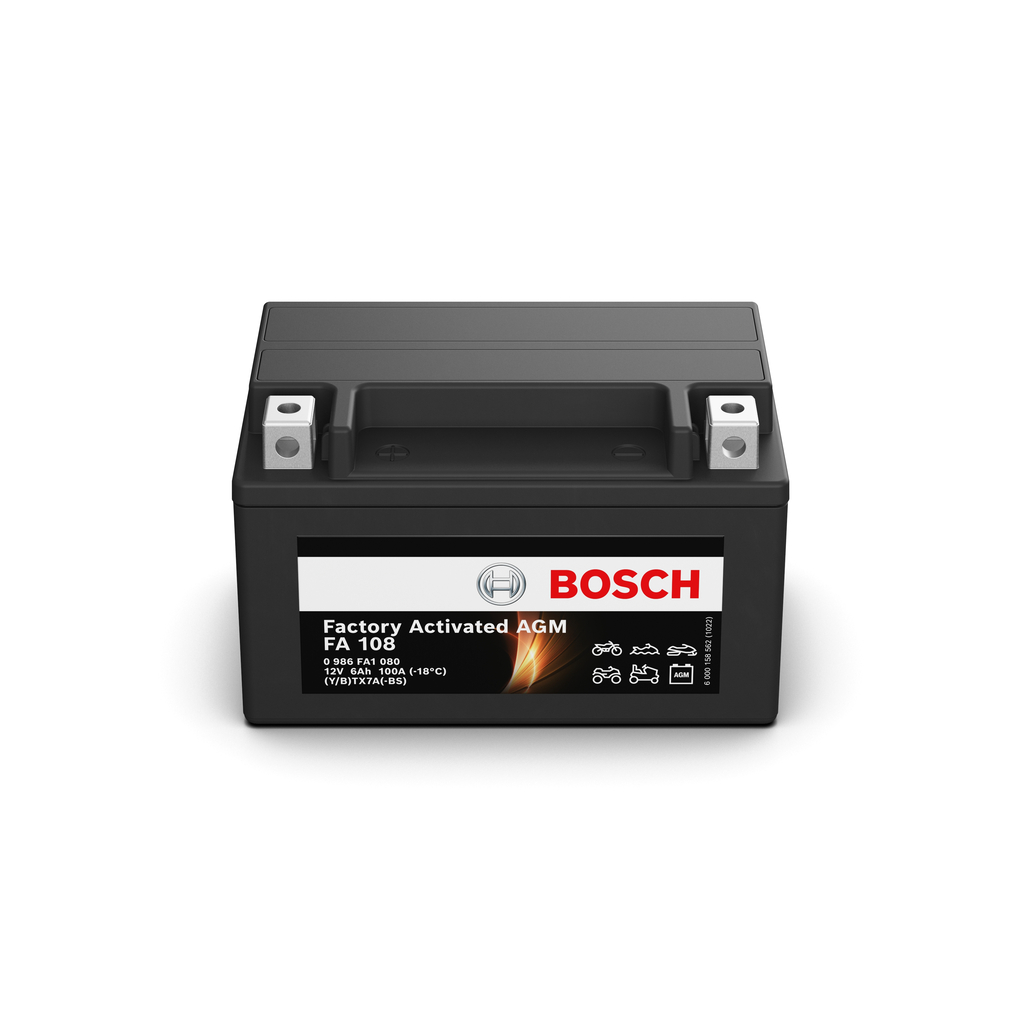 BOSCH 12V 6AH 100A Akumulator