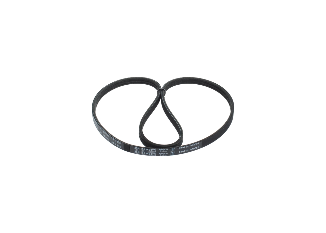 BOSCH 1 987 945 140 Hosszbordás szíj — BMW 3 Sedan F30, F80 330 e 252 LE 2015 B48 B20 A Plug-in hibrid BOSCH 1 987 945 140 Hosszbordás szíj BMW F30 330 e 252 LE Benzin/elektromos árak