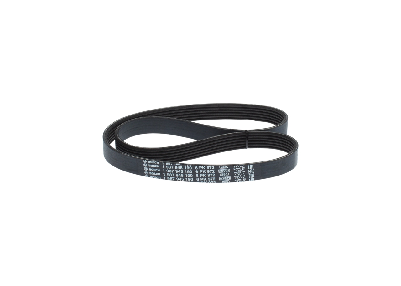 BOSCH 1 987 945 190 Courroie striée pour Mazda CX-5 KF 2.5 AWD (PY-VPS, PY-Y8, PY-ZA, PYZ8, PYZC) 194 CV 2021 PY-Y8 Essence BOSCH 1 987 945 190 Courroie d'accessoire Mazda CX-5 KF 2.5 AWD (PY-VPS, PY-Y8, PY-ZA, PYZ8, PYZC) 194 CV Essence 2021