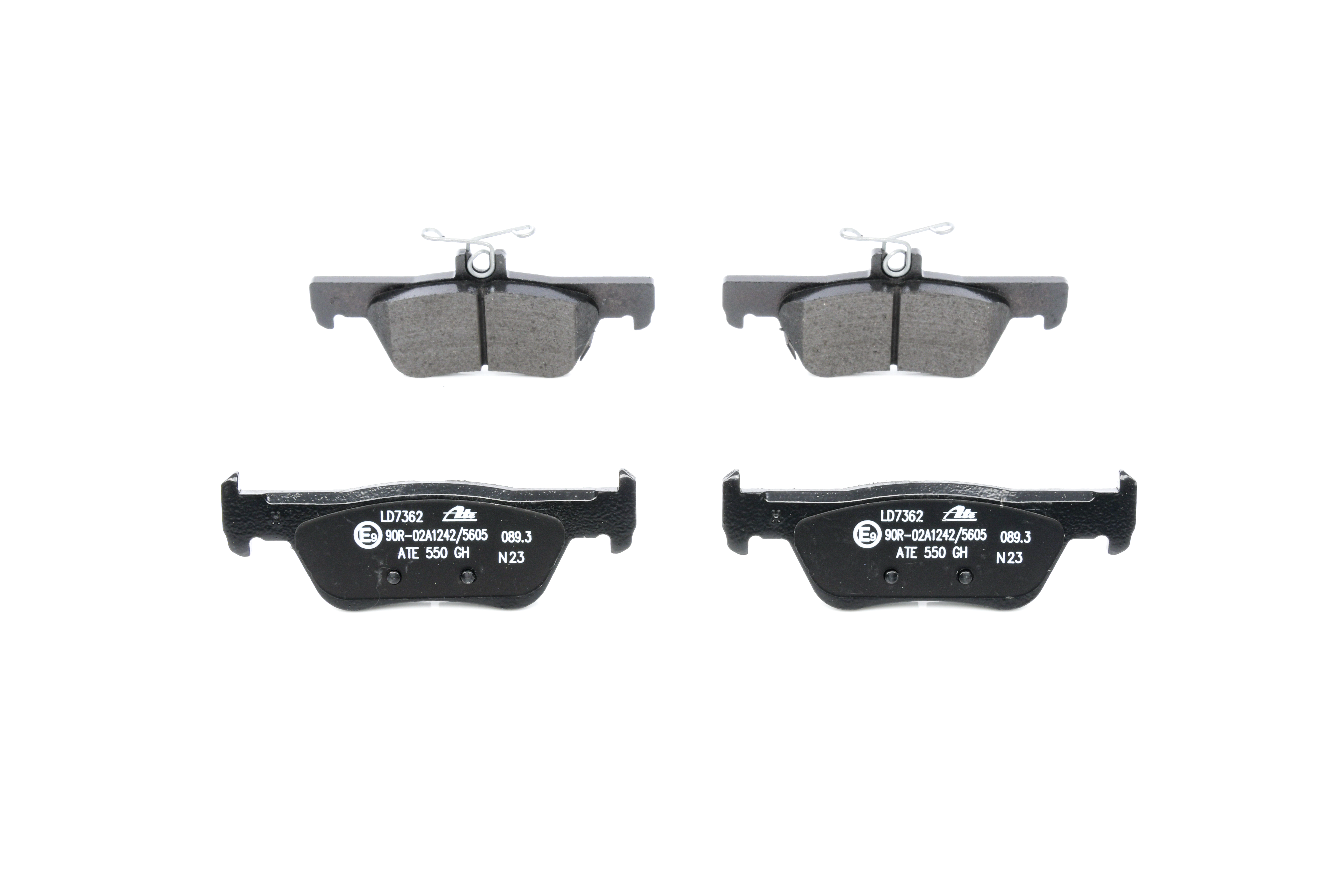 ATE LD7362 Brake pad set