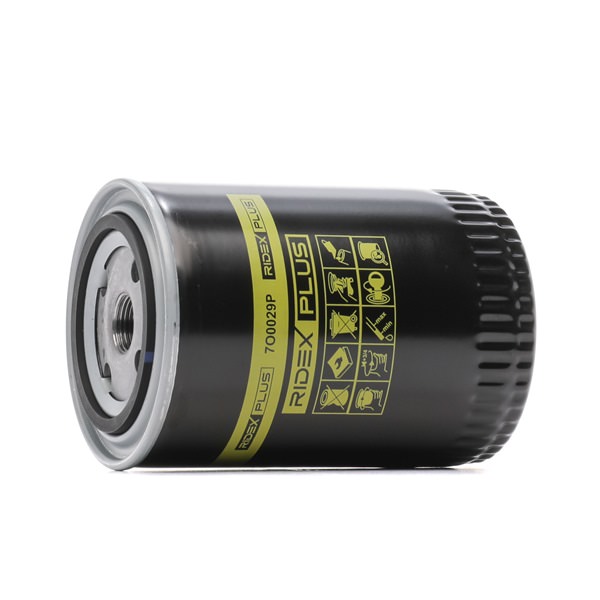 Oil filter 7O0029P RIDEX PLUS 5960 10 Volkswagen