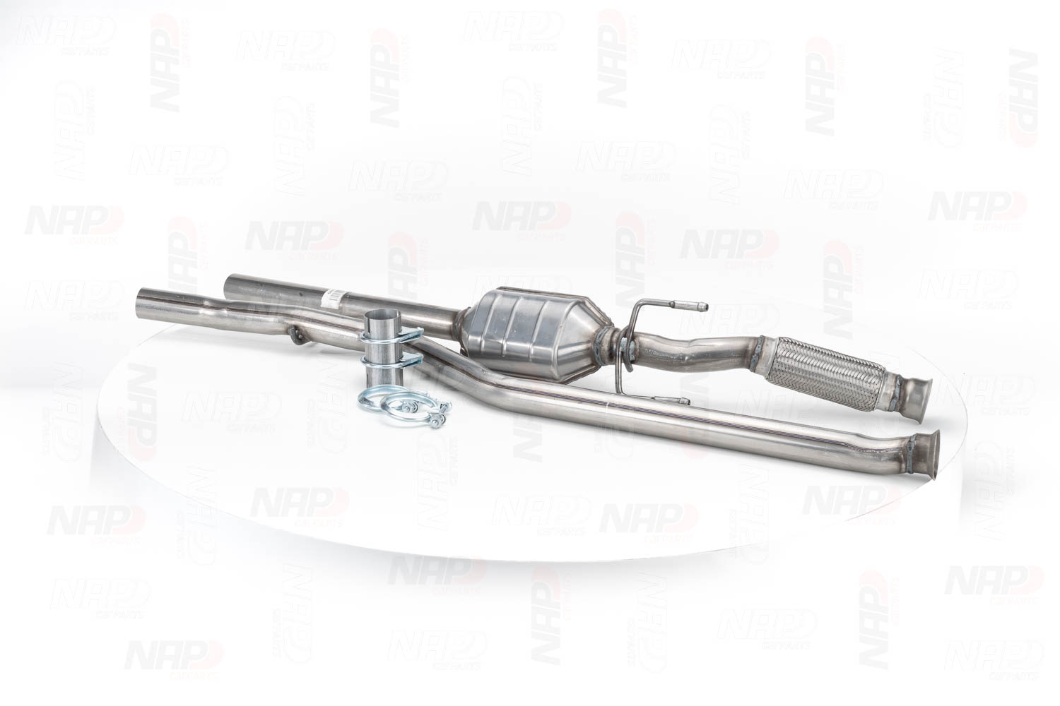 Catalytic converter CAD10586 NAP carparts 170670 CITROËN