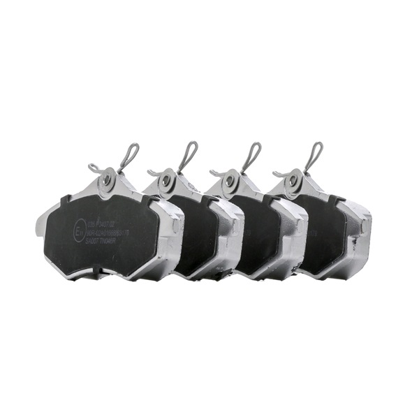 ABAKUS 231-01-035 Σετ τακάκια Citroën C3 1 Hatchback 1.4 i Bivalent 73 PS Βενζίνη/φυσικό αέριο (CNG) τιμες