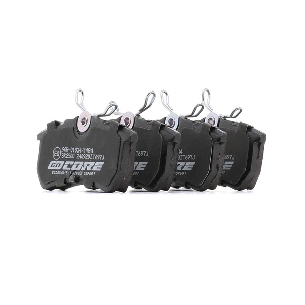 Remblokken GCD020015 goCORE 1S4Z 2200 BA Remblokken GCD020015 goCORE 1S4Z 2200 BA FIAT