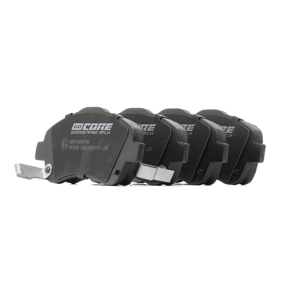 Bremsbeläge GCD020018 goCORE 044 650 5130 GCD020018 Bremsbeläge goCORE 0446505130 RENAULT