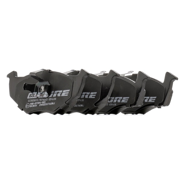 goCORE GCD020019 Plaquettes de frein pour Volkswagen Lupo / Lupo 3L 6X1, 6E1 1.4 TDI 75 CV 2005 AMF Diesel goCORE GCD020019 Plaquette VW Lupo 6x1 1.4 TDI 75 CV Diesel 2005