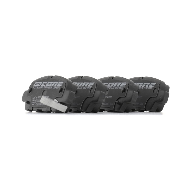 Plaquettes de frein GCD020050 goCORE D4060 8H385 Plaquettes de frein GCD020050 goCORE D4060-8H385 BMW