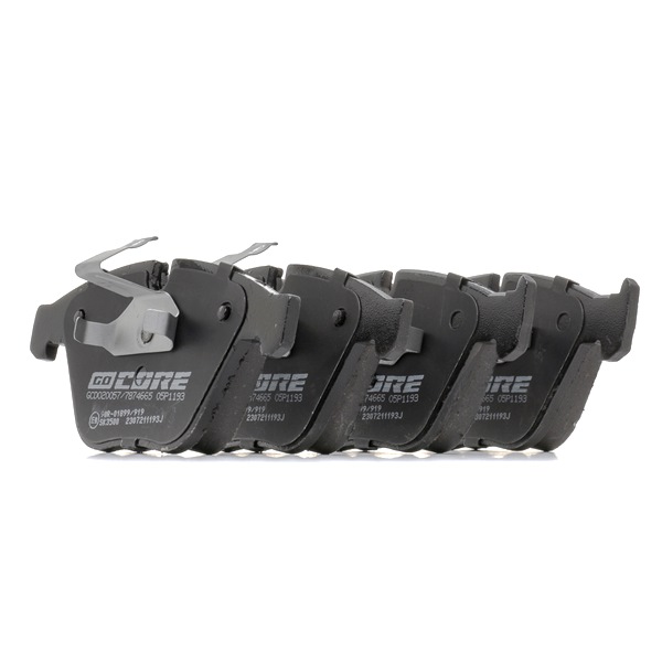 goCORE GCD020057 Bremsbeläge für BMW Z4 Roadster E89 sDrive30i 265 PS 2009 N52 B30 A Otto goCORE GCD020057 Bremsbelag BMW Z4 E89 sDrive30i 265 PS Benzin Kosten