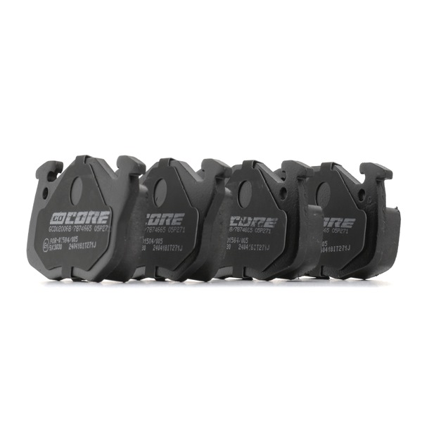 Plaquettes de frein GCD020068 goCORE 2450-50 BMW