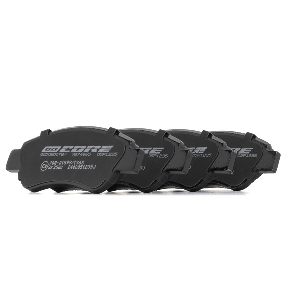 Plaquettes de frein GCD020078 goCORE 04465 0H030 OPEL