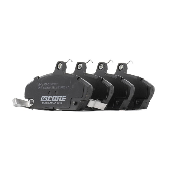 GCD020102 Bremsbeläge goCORE GBP90315AF LAND ROVER