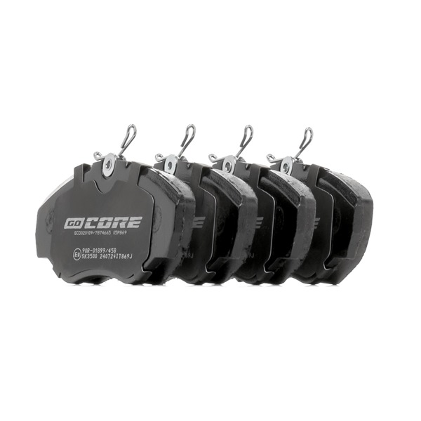 Plaquettes de frein GCD020109 goCORE 44 14 519 BMW