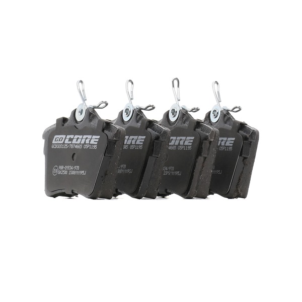 Plaquettes de frein GCD020125 goCORE 4254-04 MERCEDES-BENZ