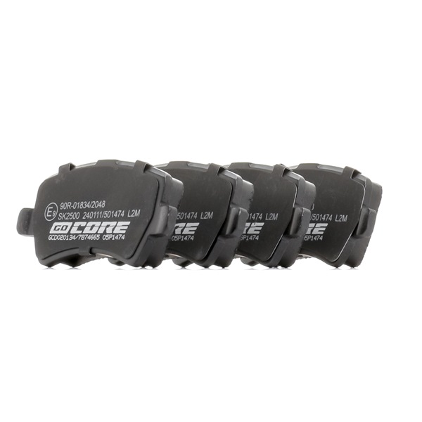 Plaquettes de frein GCD020134 goCORE ME6G9J2-M008FA FORD